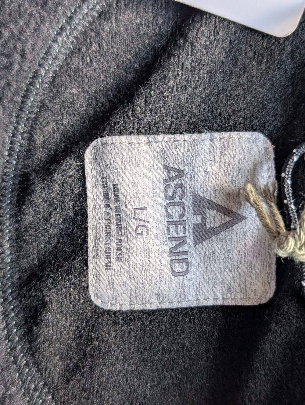 NWT Ascend Teal Jacket with Aqua Chest Pocket & Trim - Picture 3 of 4